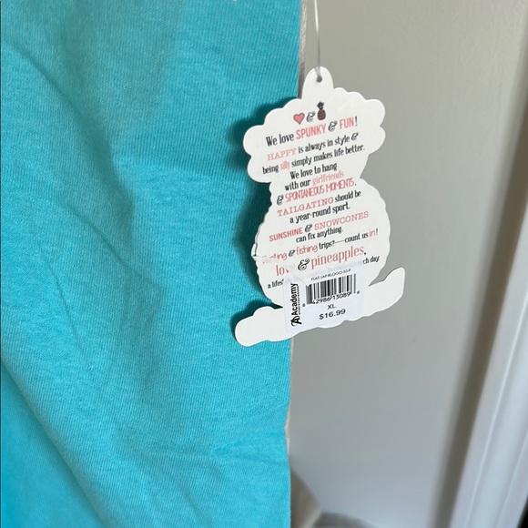 Blue Graphic T-Shirt Love& pineapples - Picture 2 of 3